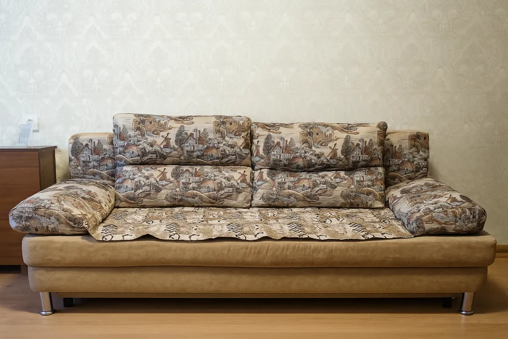 Квартира для рабочих поездок с балконом