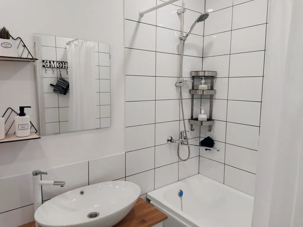 Новые апартаменты в скандинавском стиле с кондиционером