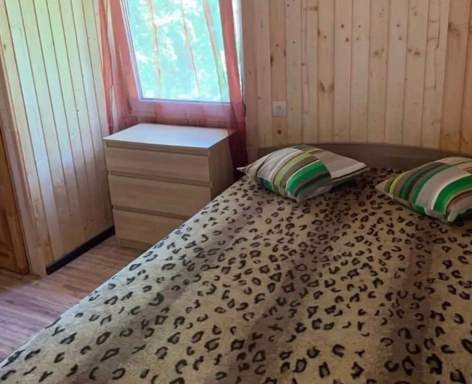 Двухэтажный домик в лесу