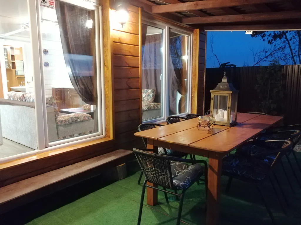 Шале с панорамным видом на Минское море