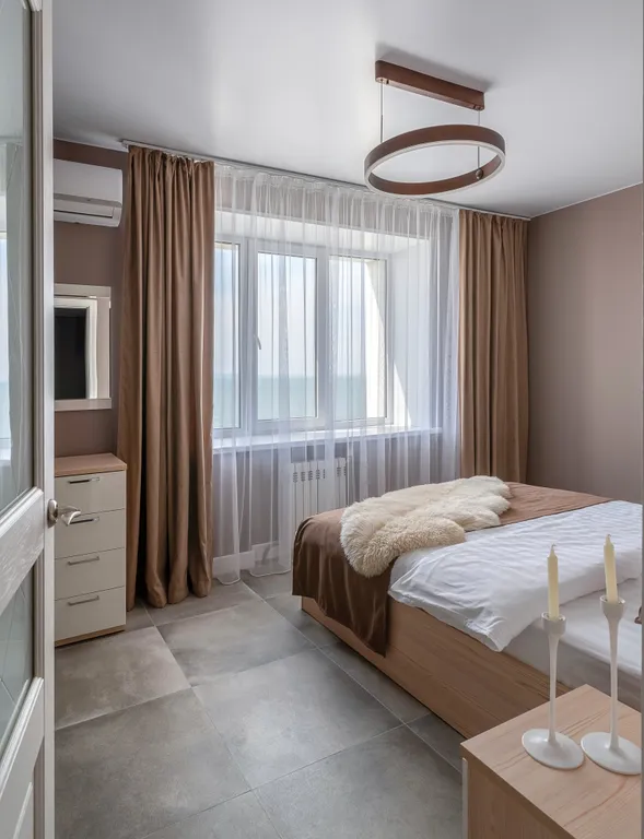 Квартира, с видом на море, 5 минут до центра