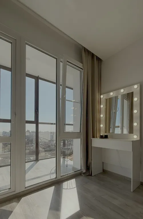 Уютная однокомнатная квартира в центре города с прекрасным видом