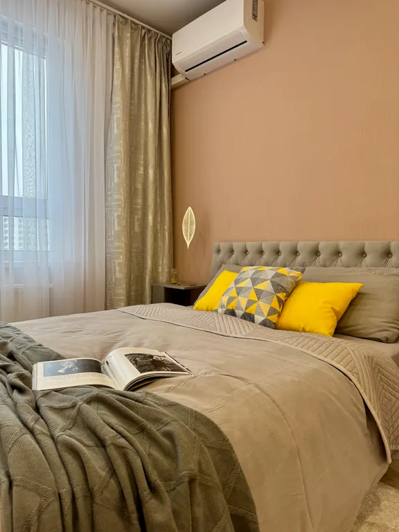 Квартира для 3 гостей рядом с М5