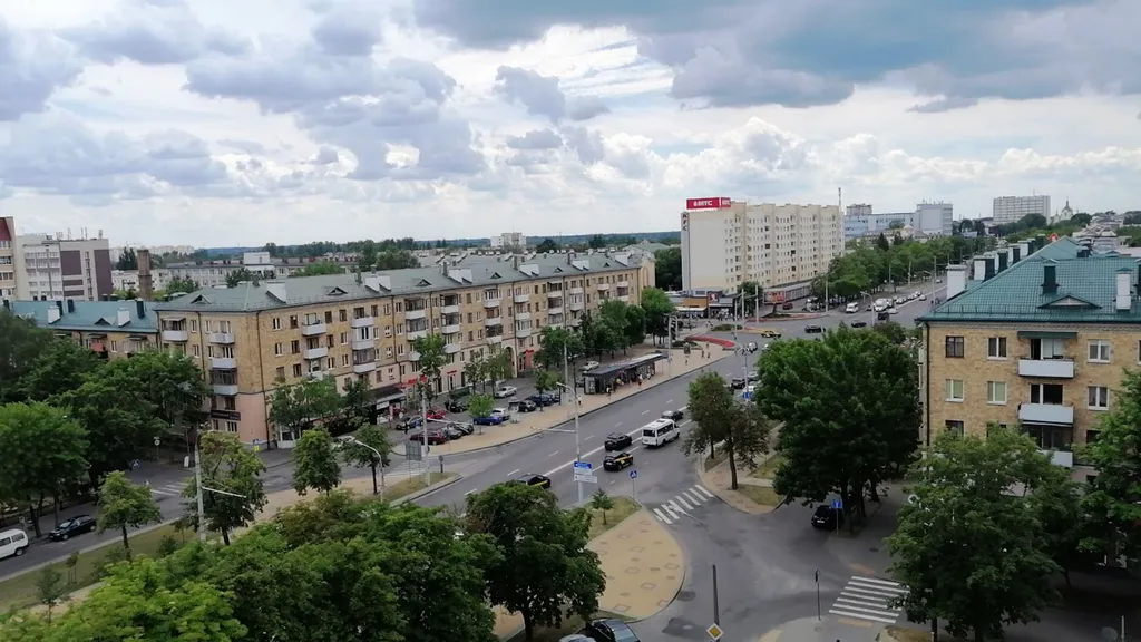 Апартаменты в центре с видом на город