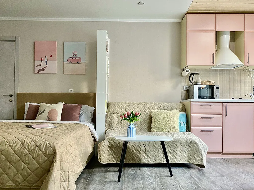 Дизайнерская студия ReDro, с большим ТВ, собственное крыльцо