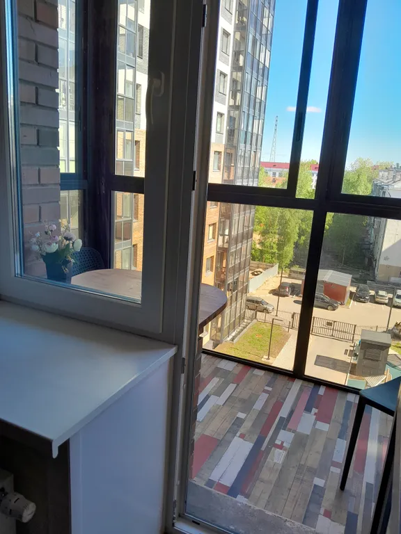 ЖК " Ривер парк " Набережная- Урицкого . Евродвухкомнатная квартира