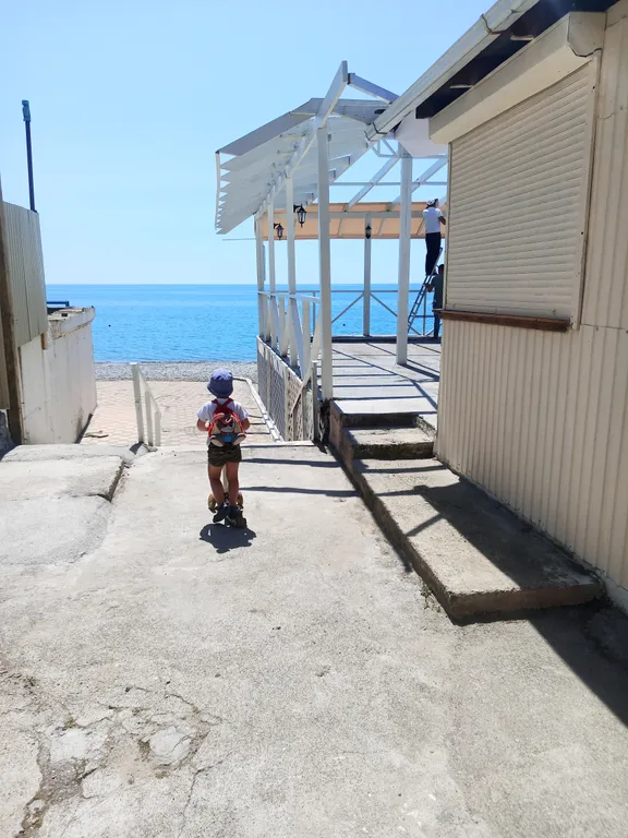 Квартира Однокомнатная квартира с видом на море и горы — Лазаревское