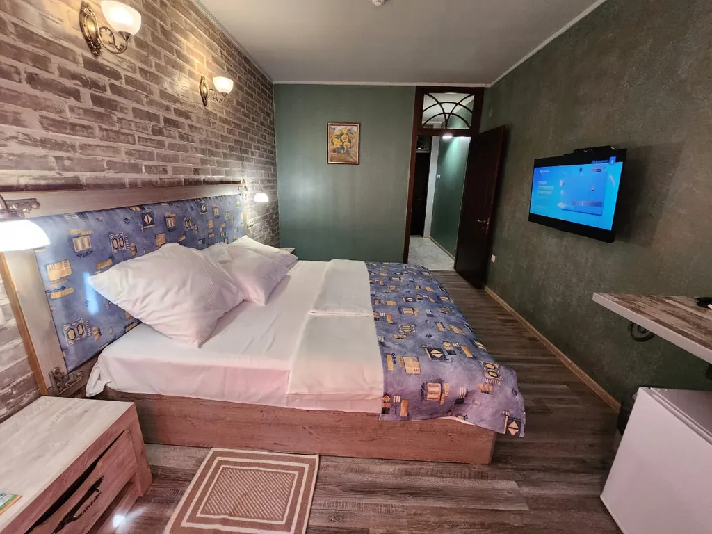 Уютный номер с видом на горы