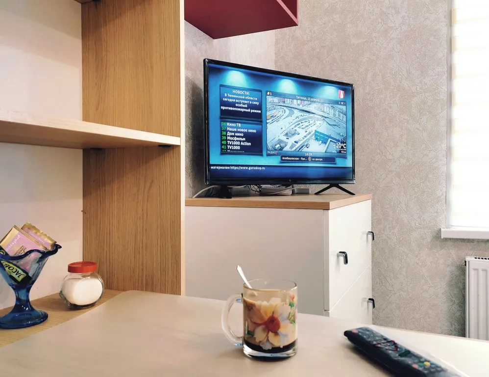 Квартира Просторная студия Да. Квартал Республики — Тюмень