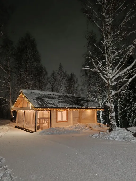 Атмосферный дом на горе в Шерегеше