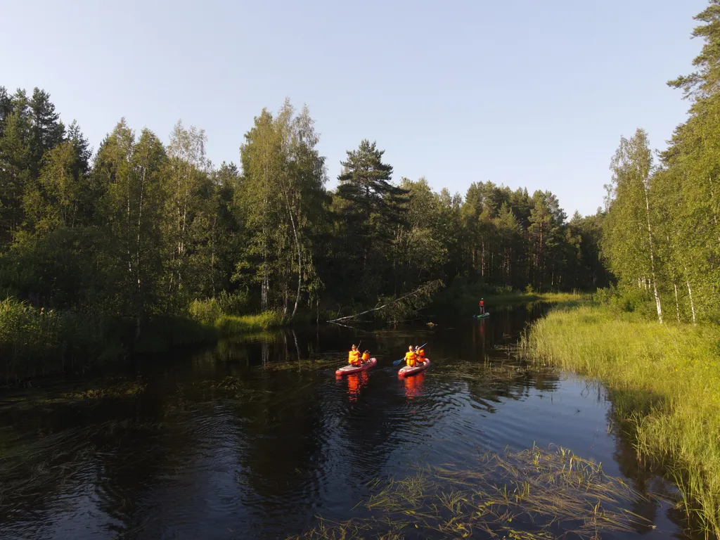 Комфортабельный домик в Карелии