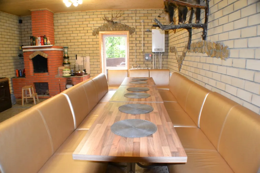 Дом охотника c камином и беседкой. Рыбалка. Мотопрокат. Корпоративы.