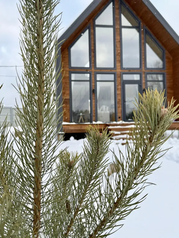 С дровяной сауной и видом на лес и закаты