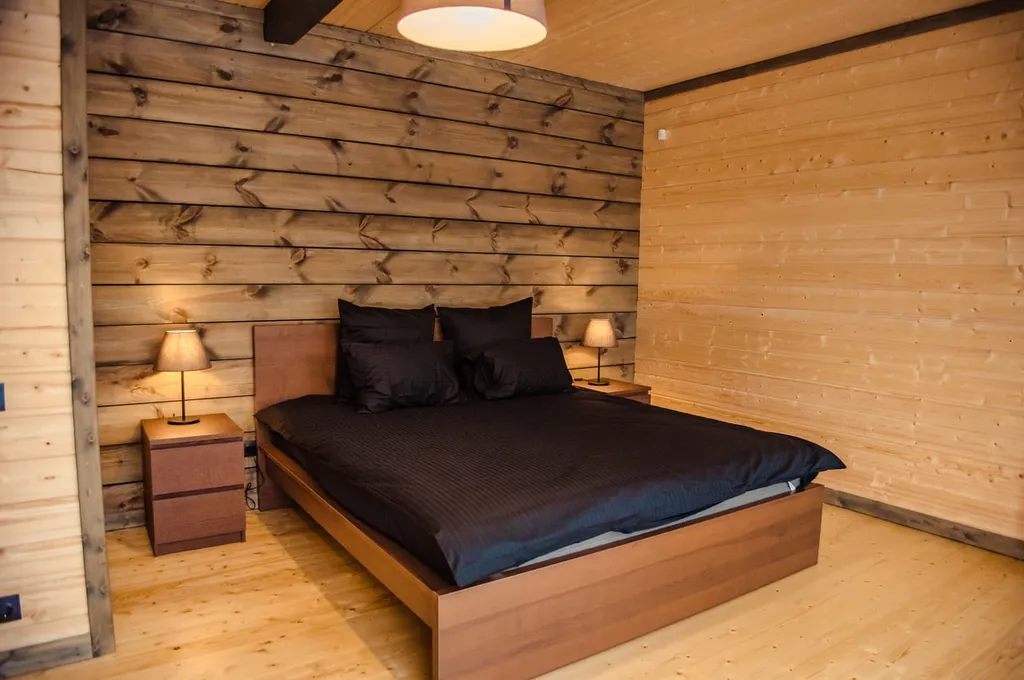 Дом В стиле лофт мини с панорамными окнами