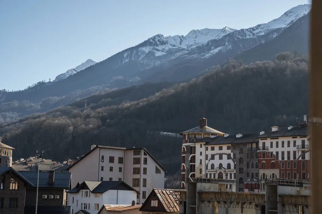 Элегантный апартамент с панорамой на горы