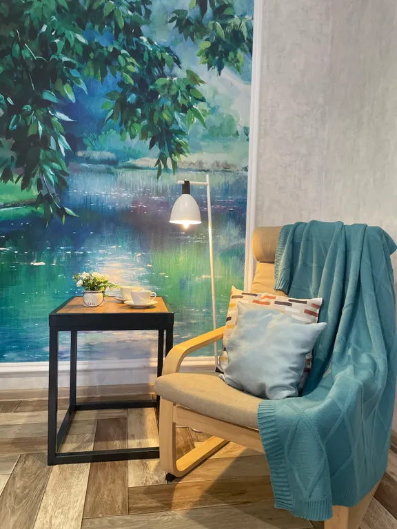 Уютный дом-дуплекс с баней