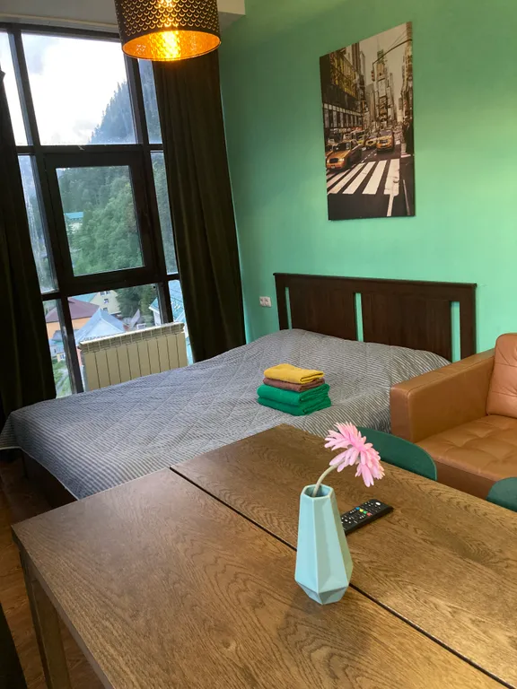 Апартаменты в самом центре Домбая в 2 минутах от канатной дороги