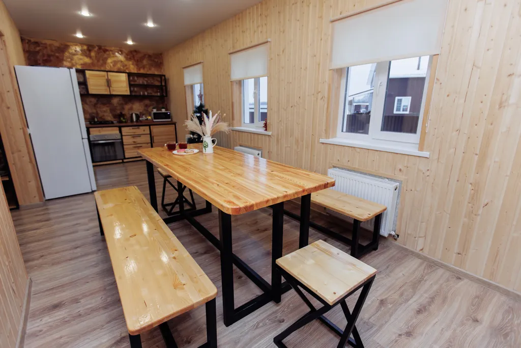 Уютный двухэтажный дом для приятного отдыха