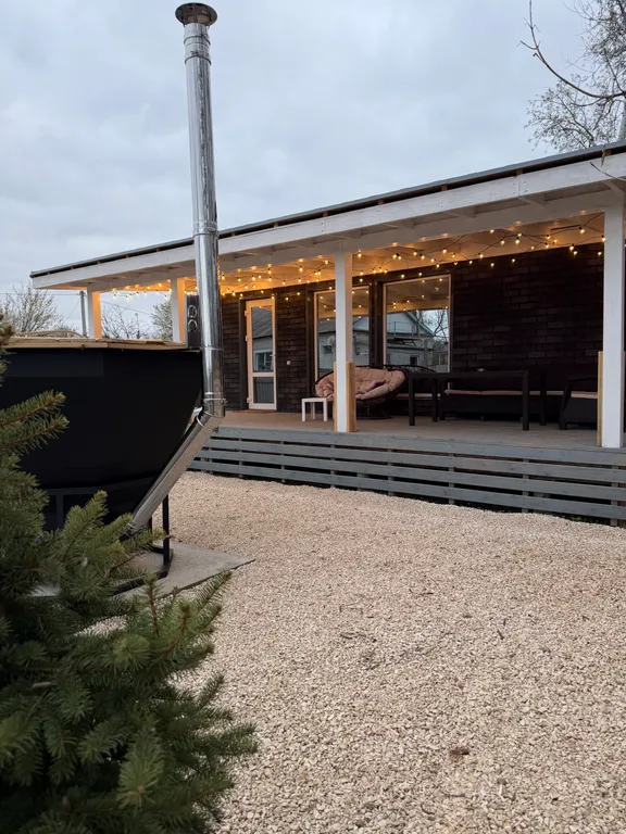 Дом 30m2 — чан, кухня, Wi-Fi