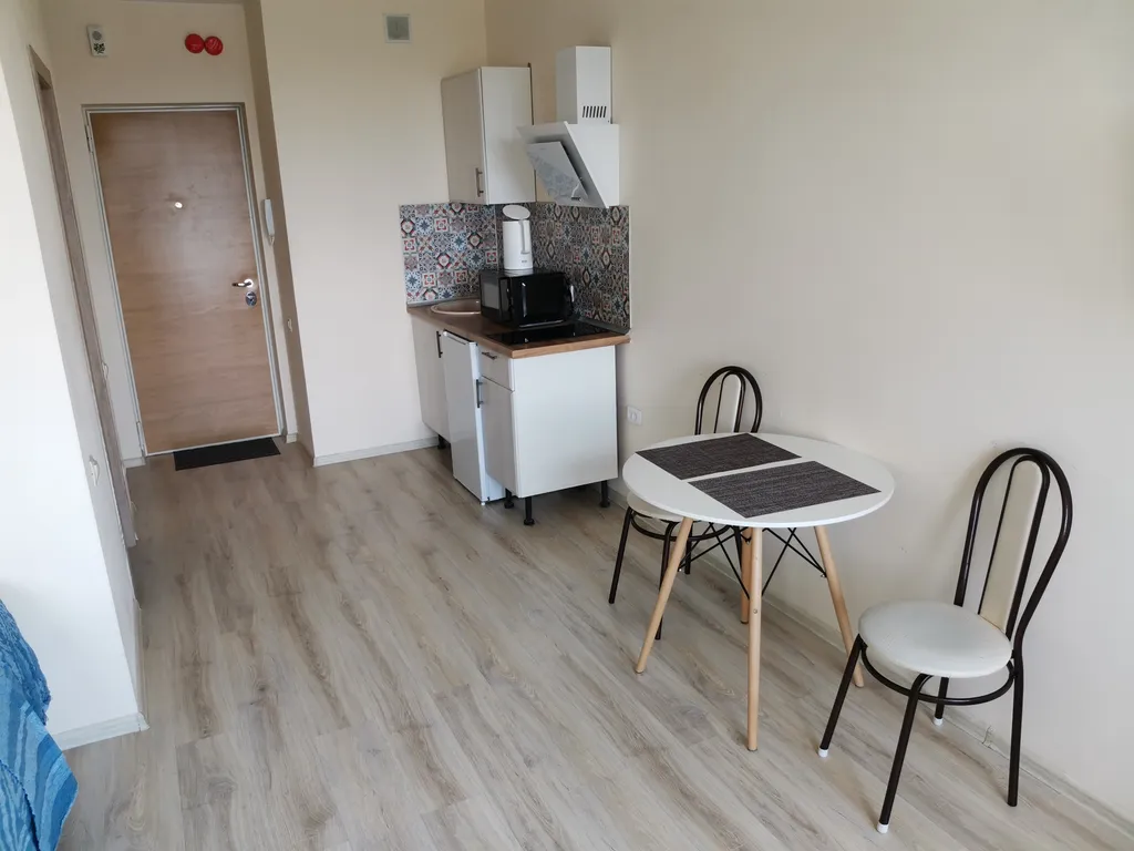 Студия Тетрис с видом на город