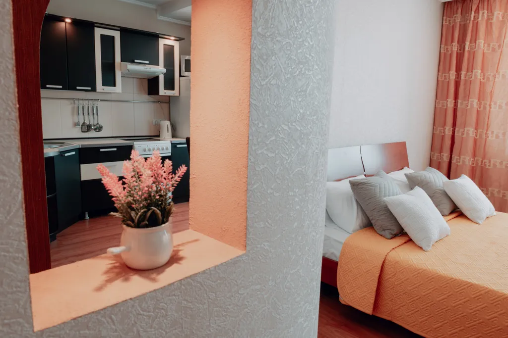 Квартира Апартаменты возле планеты, в ярком цвете с бесплатным wi-fi — Красноярск