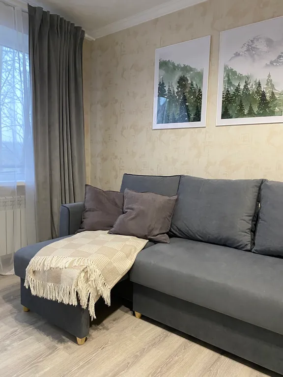 Квартира с минималистичным ремонтом в 3 минутах от ГЛК