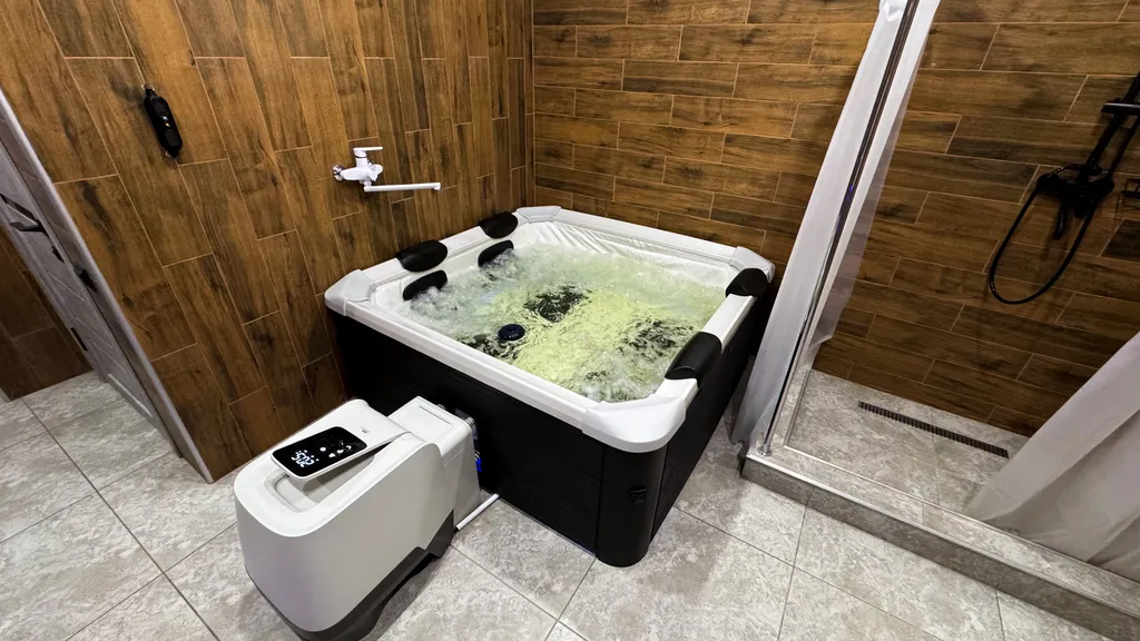 Дом с чаном, баней, джакузи и зоной барбекю