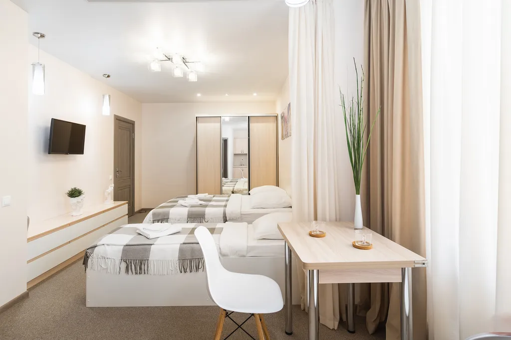 Апартаменты Panorama с балконом