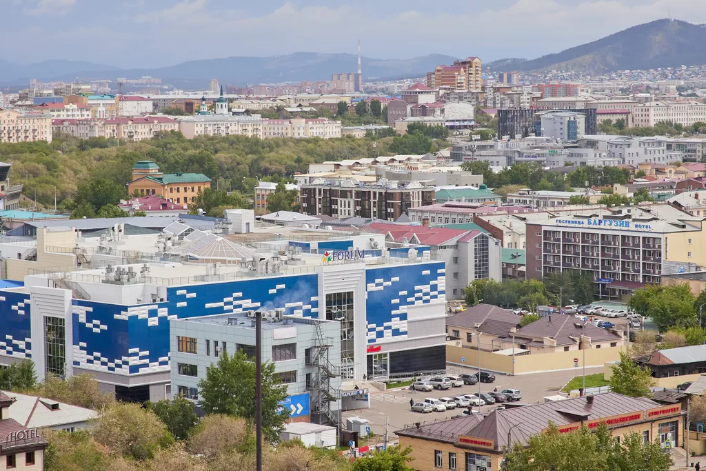 Евродвушка на высоком этаже с красивым видом