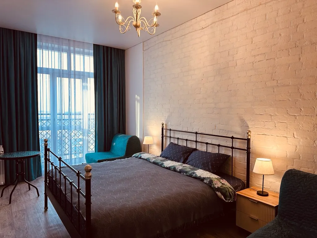 Квартира в центре с видом на горы и горнолыжную трассу