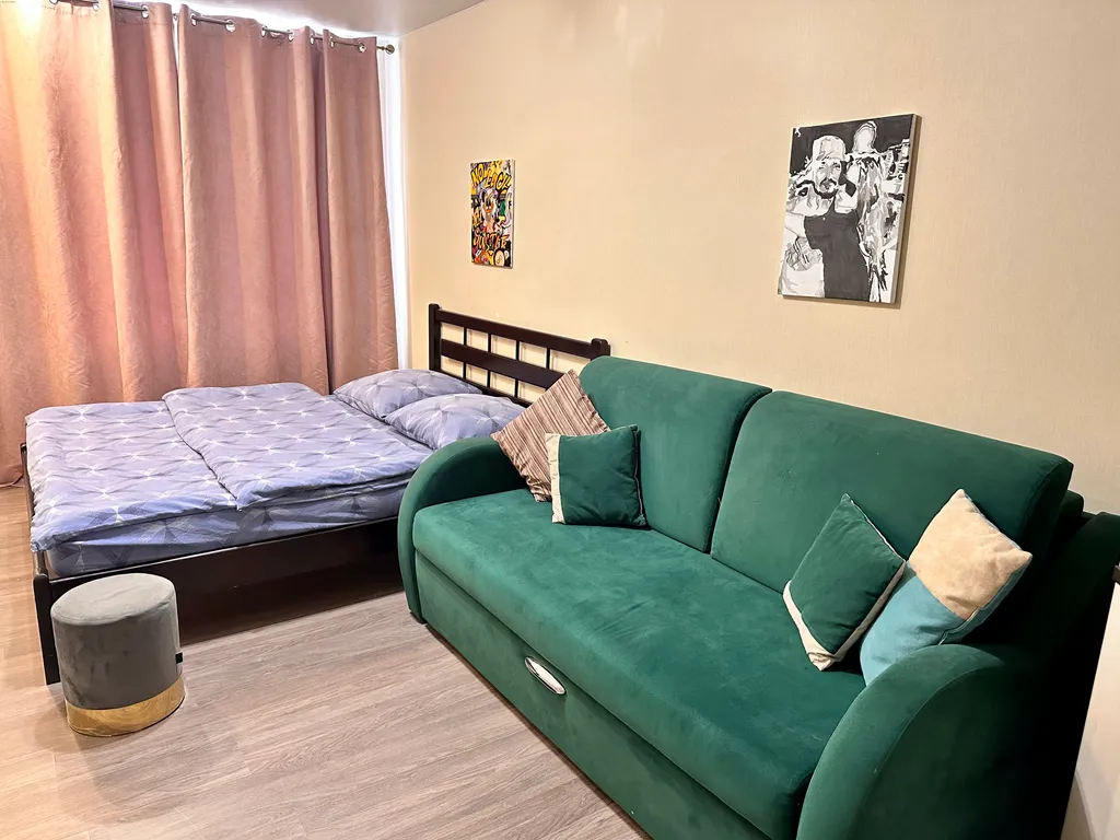 Уютная двухкомнатная квартира с просторной кухней