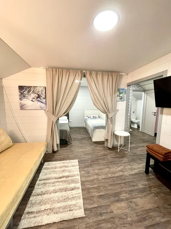 Квартира Квартира Часть дома на втором этаже — Шерегеш