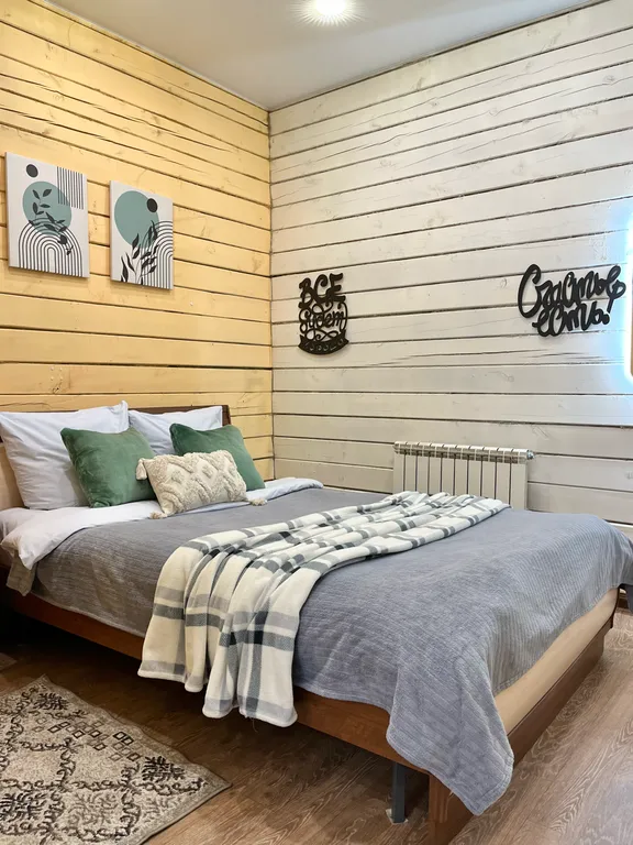 Уютный домик с баней 100'