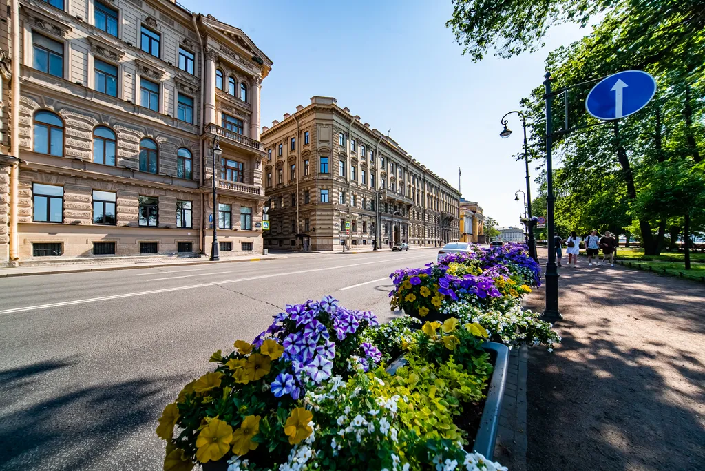 Квартира с видом на Неву