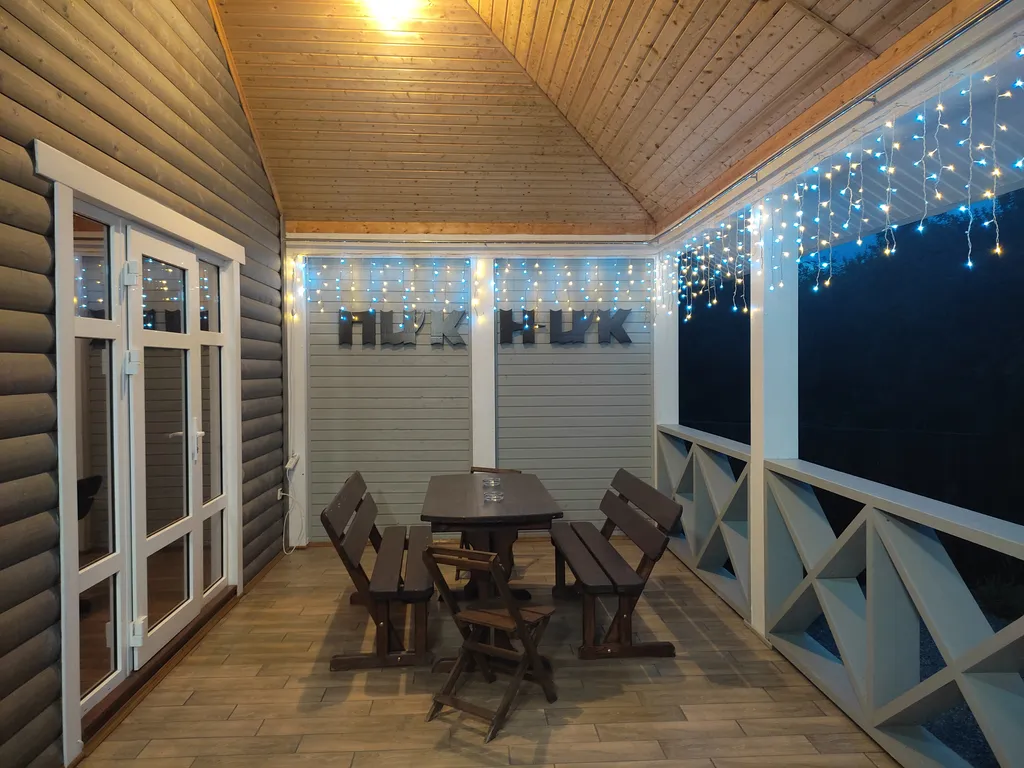 Эко-дом с видом на лес и горы