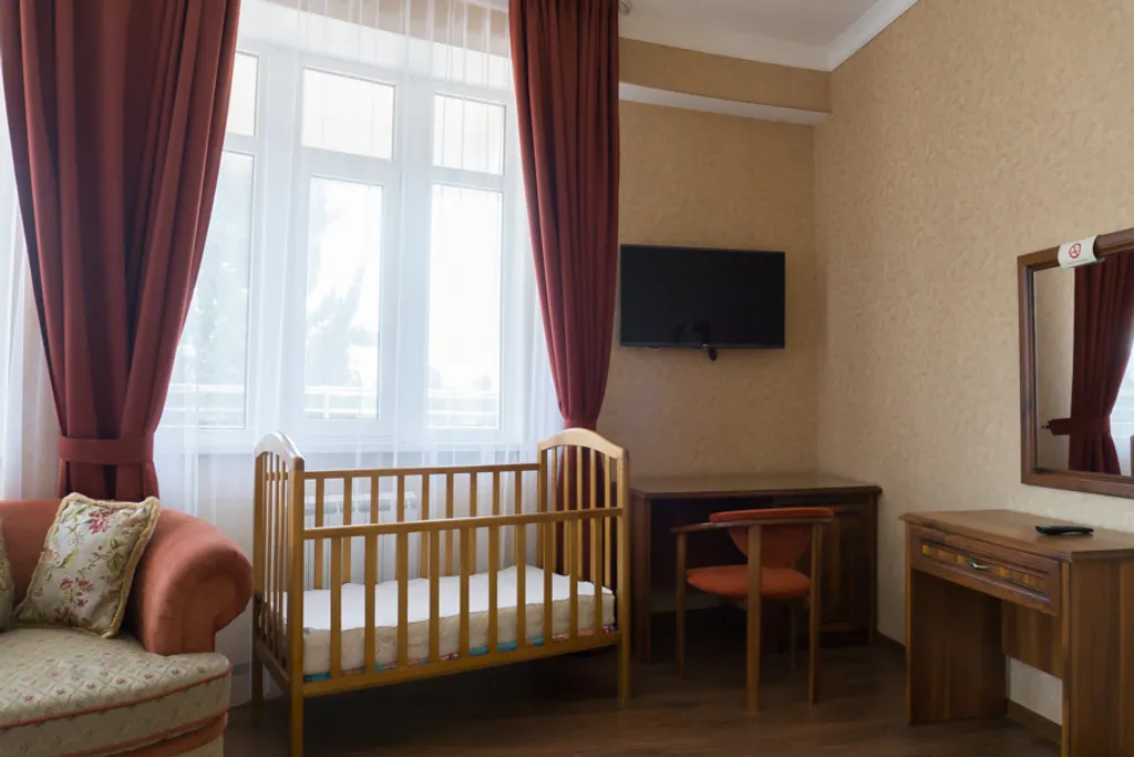 Квартира Квартира Двухкомнатный четырёхместный апартамент с кухней в отеле Либерти Флай — Адлер