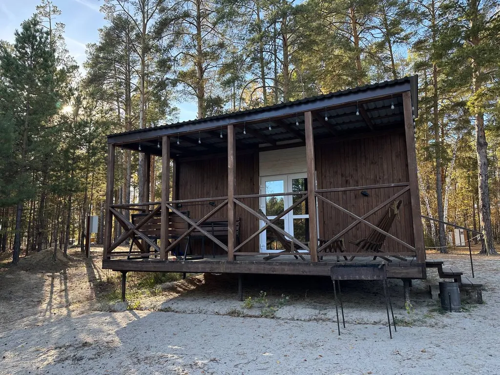 Уютный дом с видом на озеро