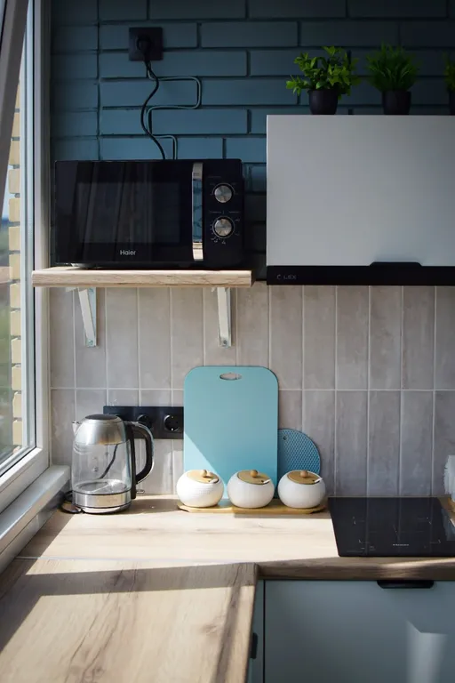 2-я студия с видом на город и море