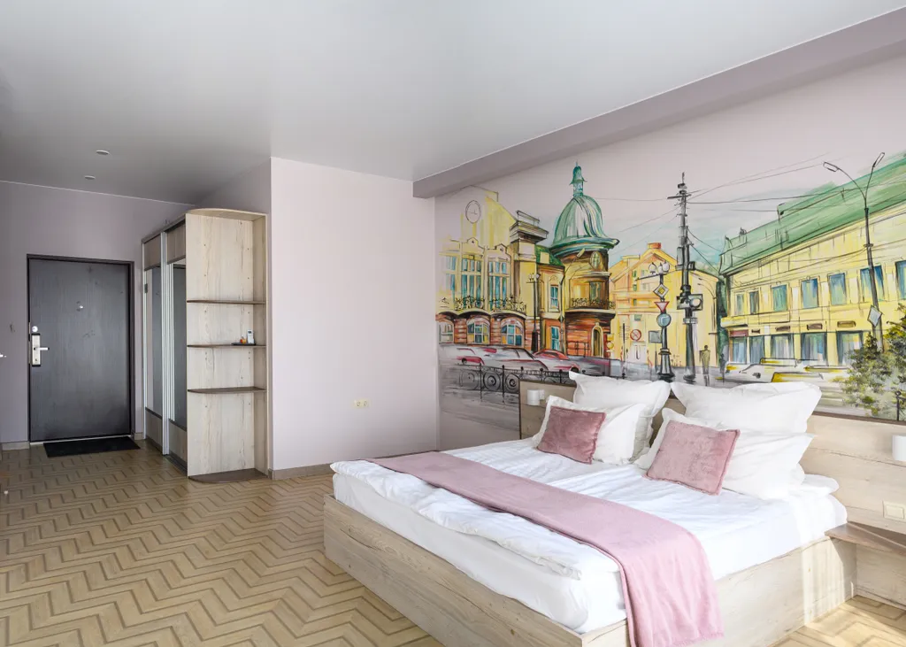 Уютная квартира с дизайнерским ремонтом с видом на реку