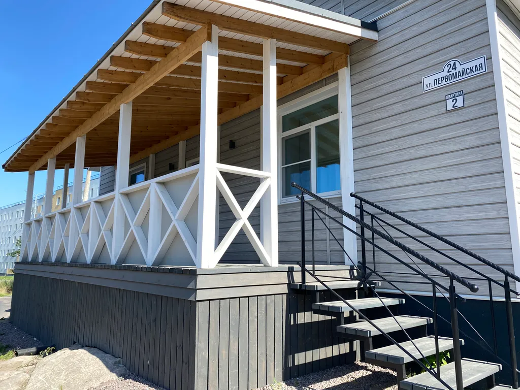 Квартира-дом с сауной и террасой