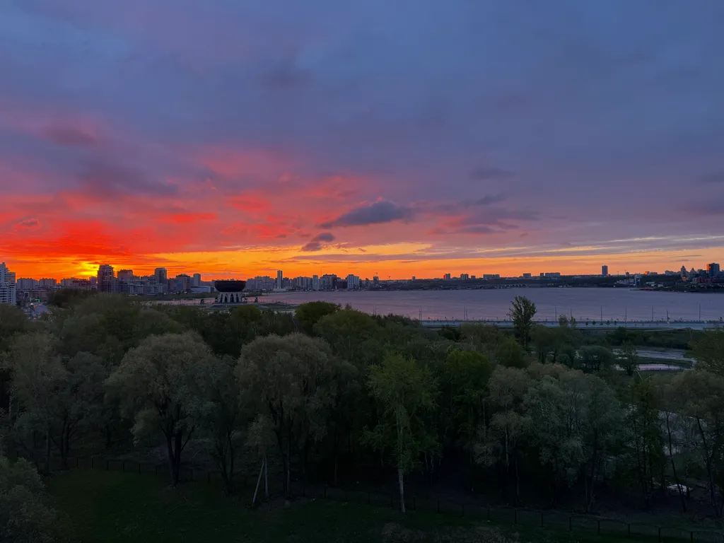 Квартира с панорамным видом на город