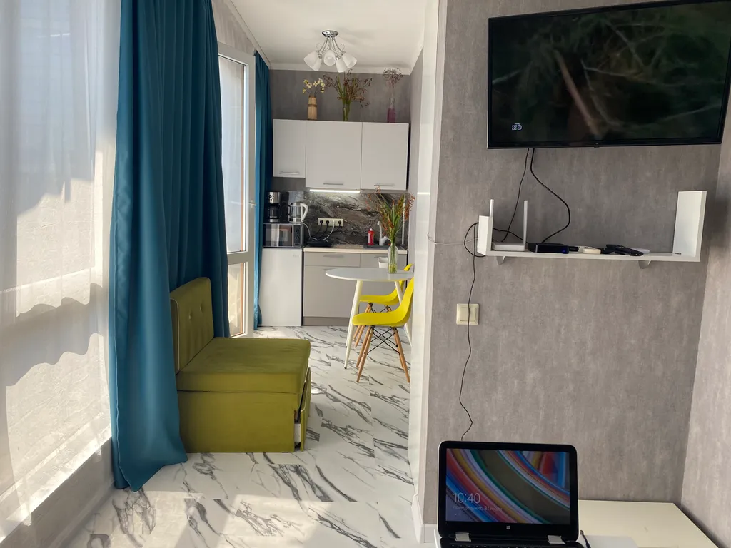 Квартира Квартира Уютная студия в центре Адлера рядом с морем, до Красной поляны 35 мин. — Адлер