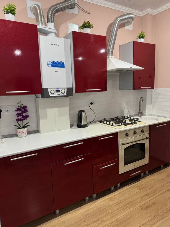 Просторная евродвушка с видом на гору