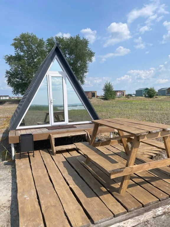 Коттедж Коттедж А-фрейм у озера — Шаблиш