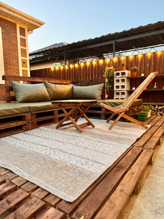 Дом с 3 спальнями и патио