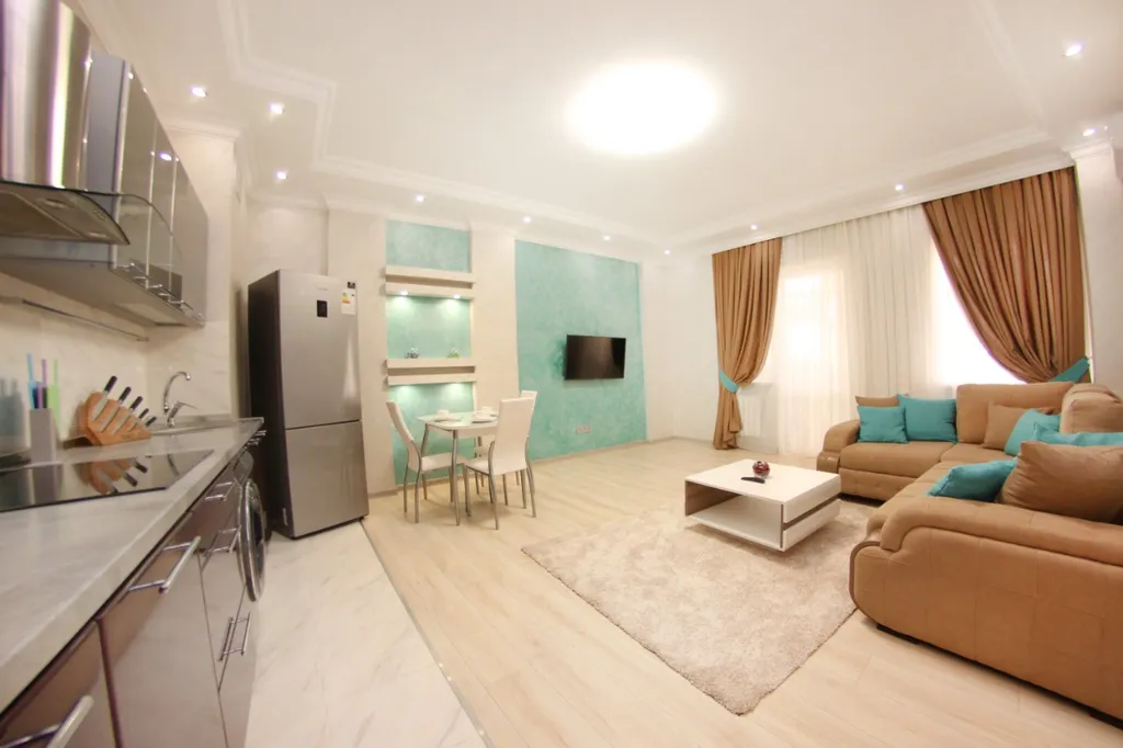 Квартира Уютная двухкомнатная квартира рядом с ТРЦ Мега — Алматы