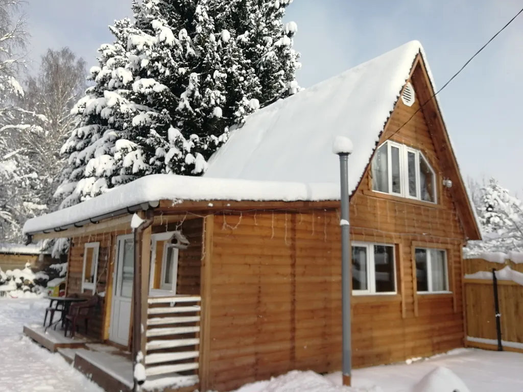 Дом с Сибирским банным чаном