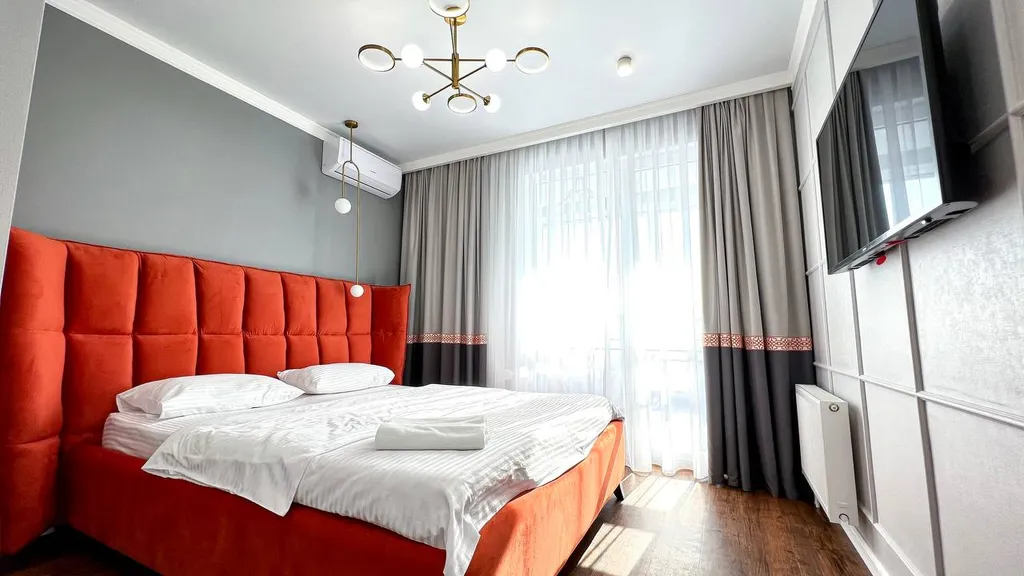 Уютная квартира в новом премиальном ЖК с видом на горы