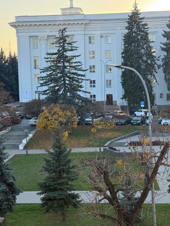 Уютная студия с видом на Белый дом и парк