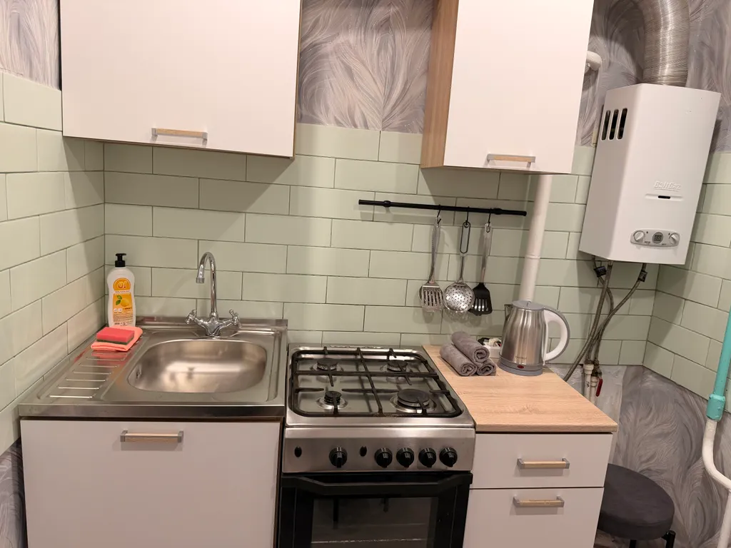 Уютная двухкомнатная квартира в тихом районе города